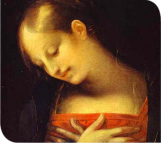 Mother Mary portrait